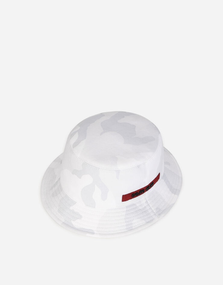 Jersey bucket hat with patch - 2