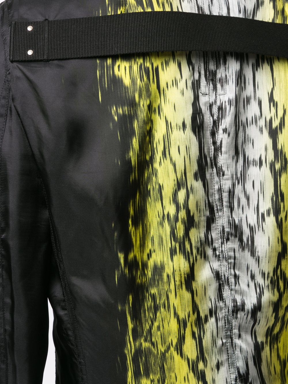 rear print blazer - 5