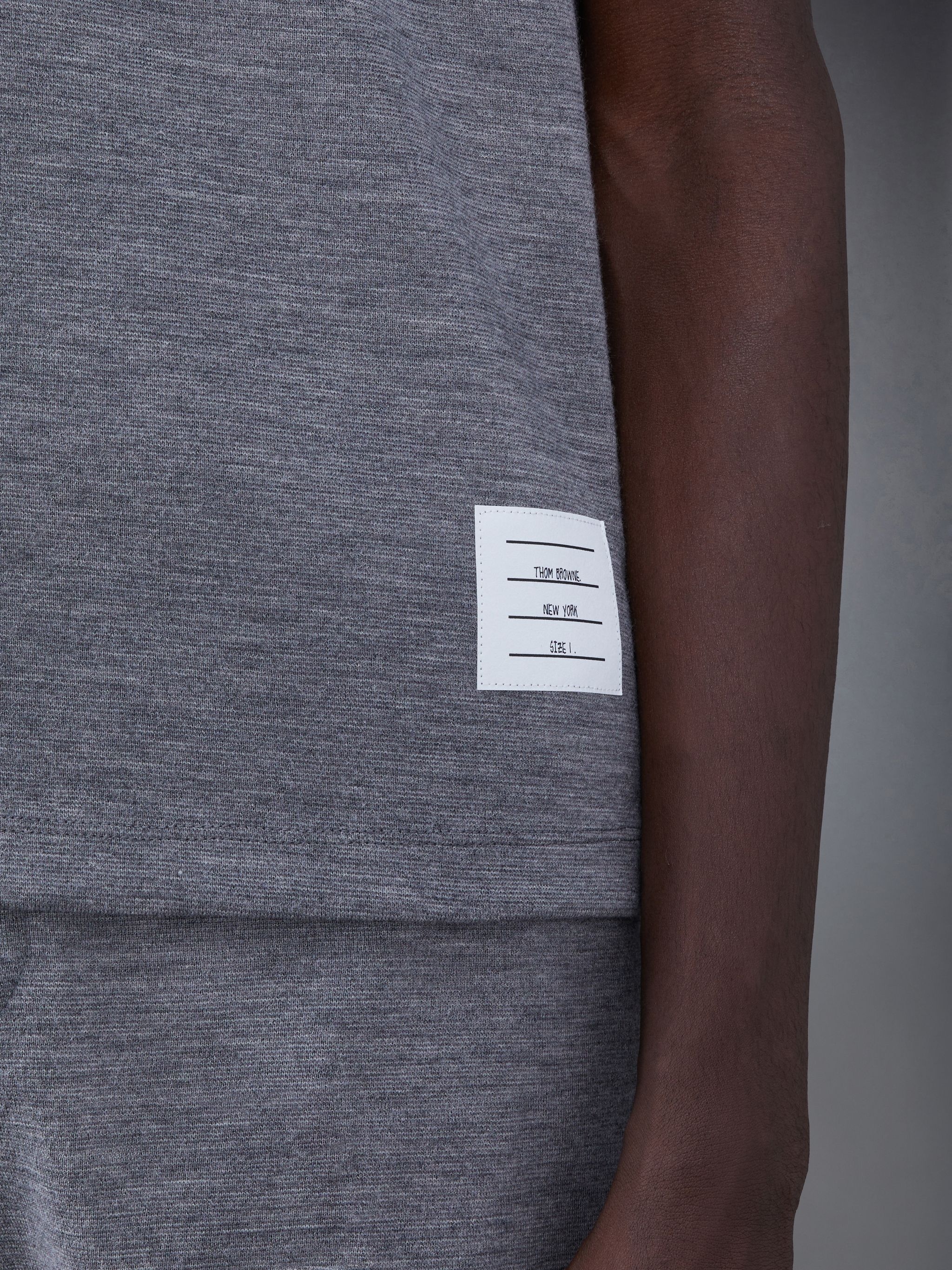 logo-patch polo shirt - 6
