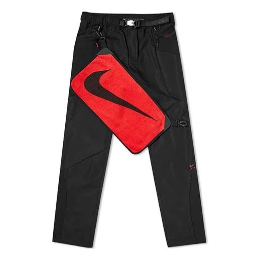 (WMNS) Nike x Matthew Williams Pant 'Black Red' CK1545-010 - 1