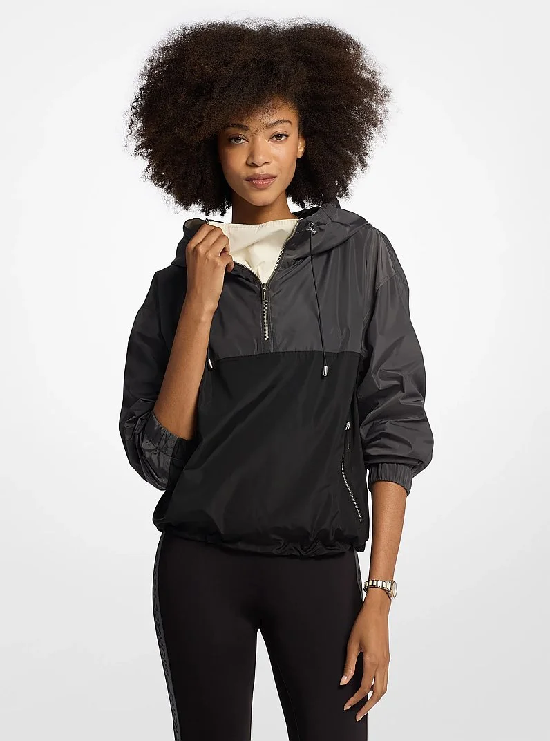 Color-Block Popover Jacket - 1