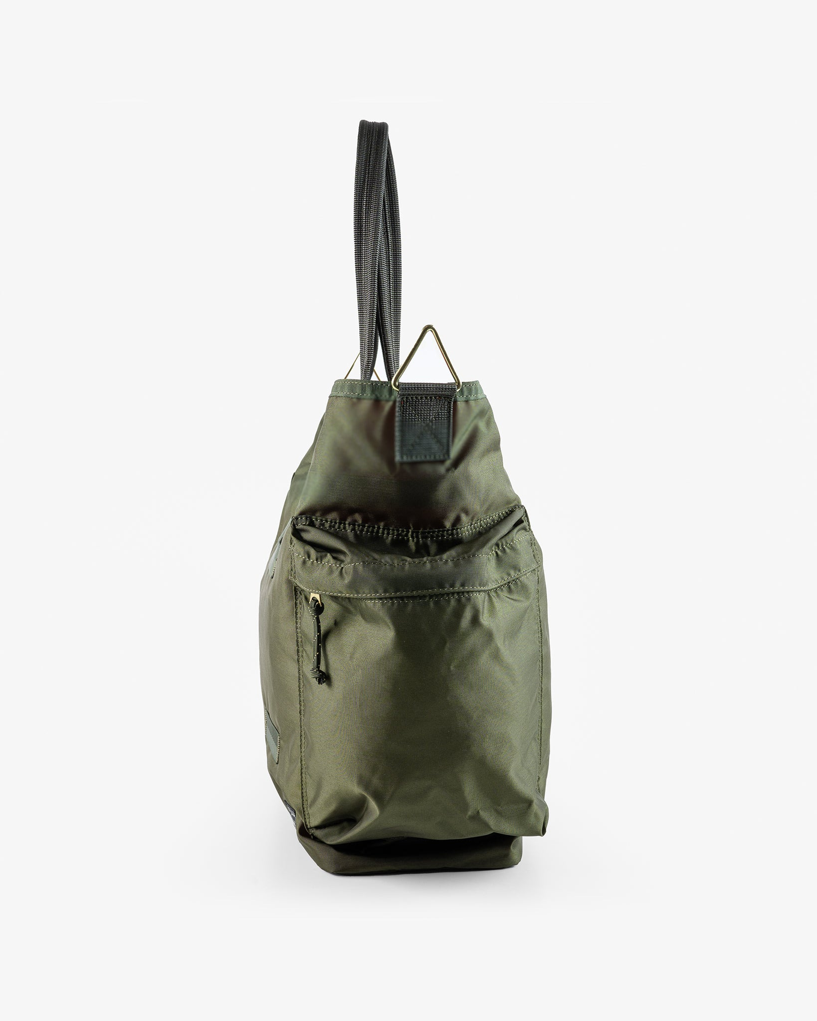 POR-FOR-TOTE-OLV Porter - Yoshida & Co. - Force 2Way Tote Bag - Olive Green - 4