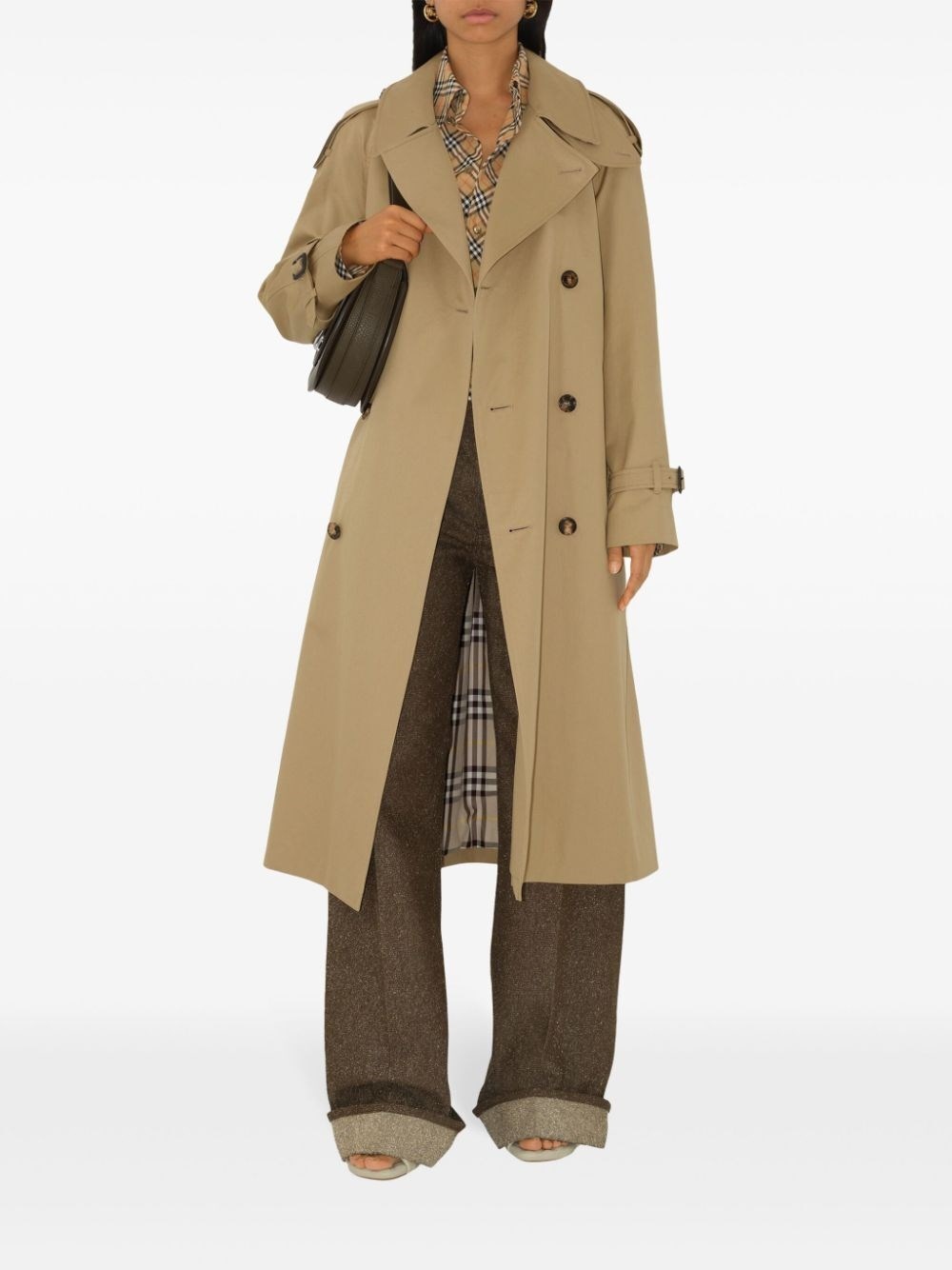 バーバリーロンドン　trench40 三越伊勢丹 | burberry/バーバリー通販 | ロング チェックラペル