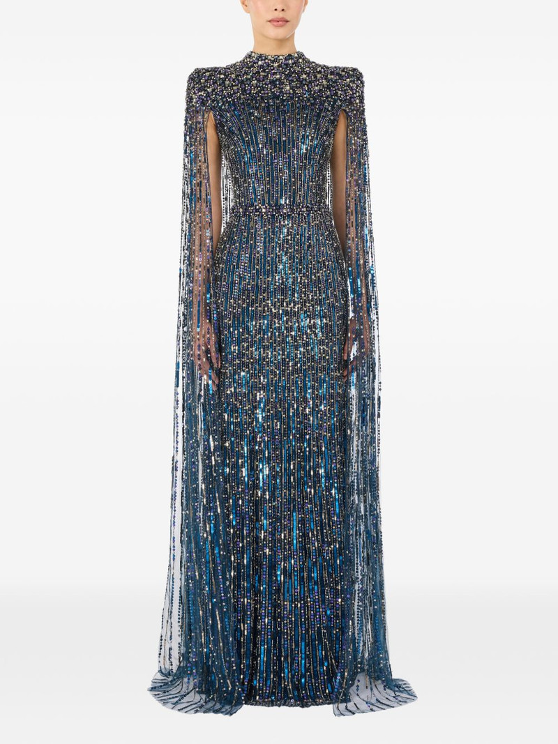 JENNY PACKHAM Opera embellished maxi dress outlook