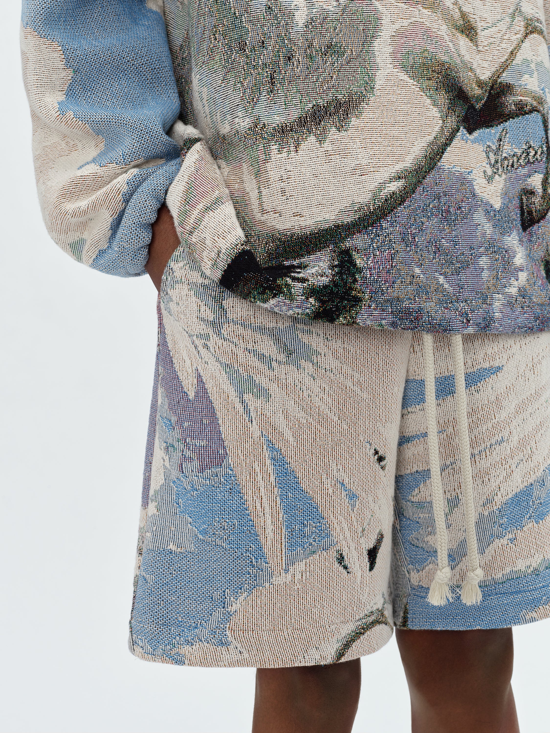 TAPESTRY PEGASUS BAGGY SHORTS - 6