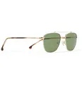 Open 54 Aviator-Style Gold-Tone Titanium and Tortoiseshell Acetate Polarised Sunglasses - 8