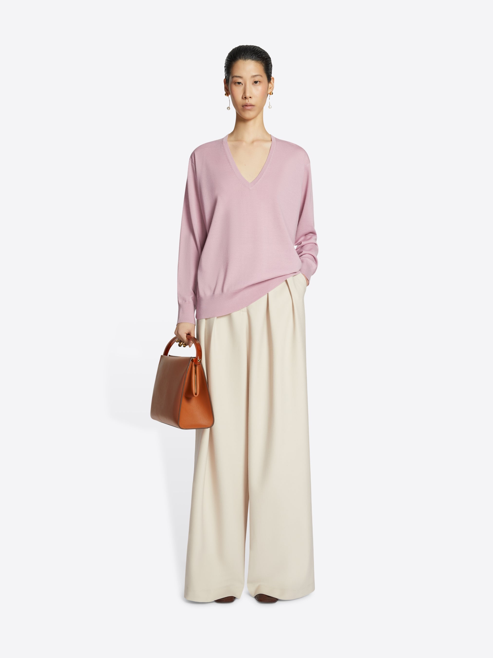 WIDE PLEATED PANTS - 2
