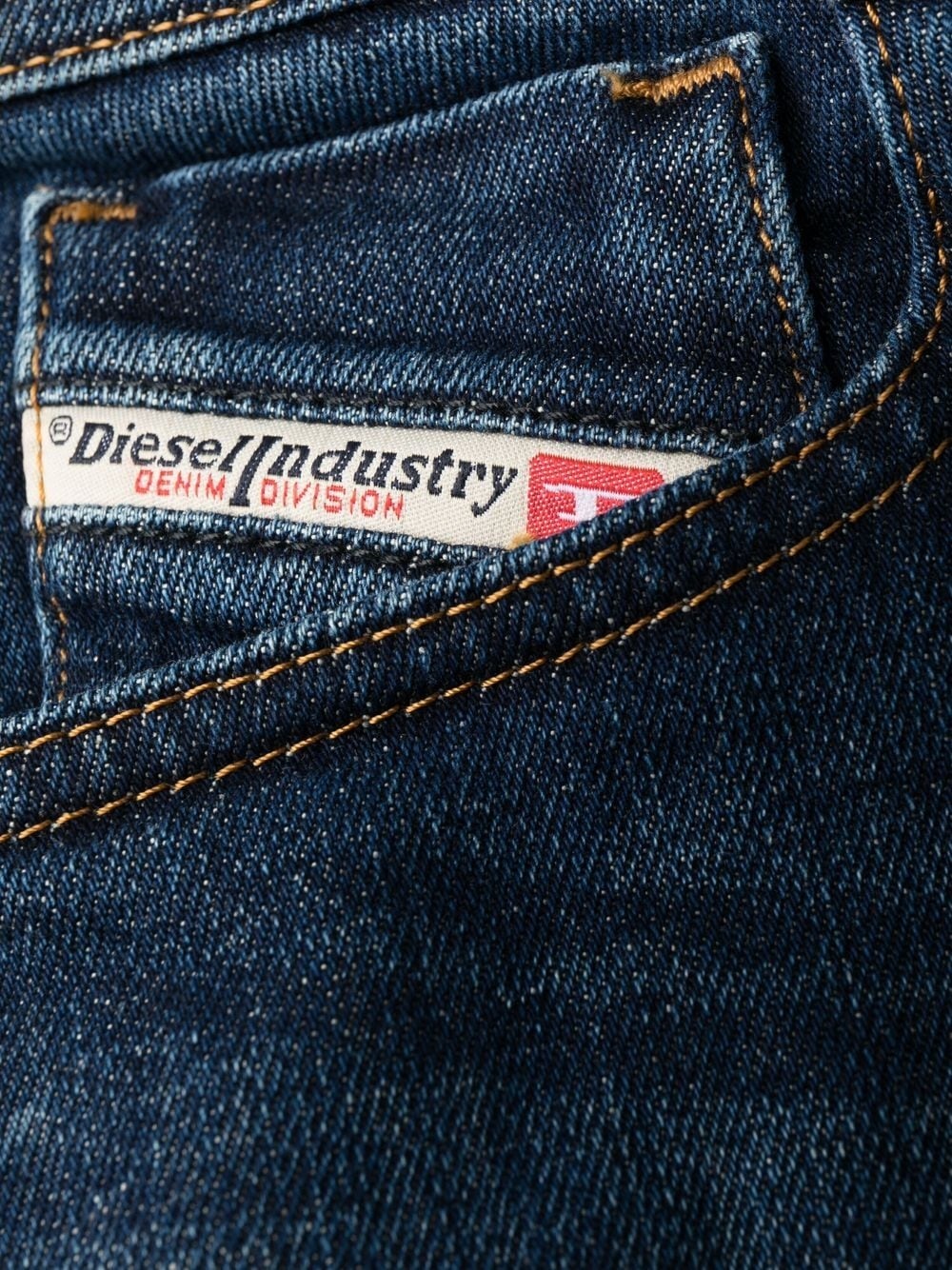 dark wash flared jeans - 11