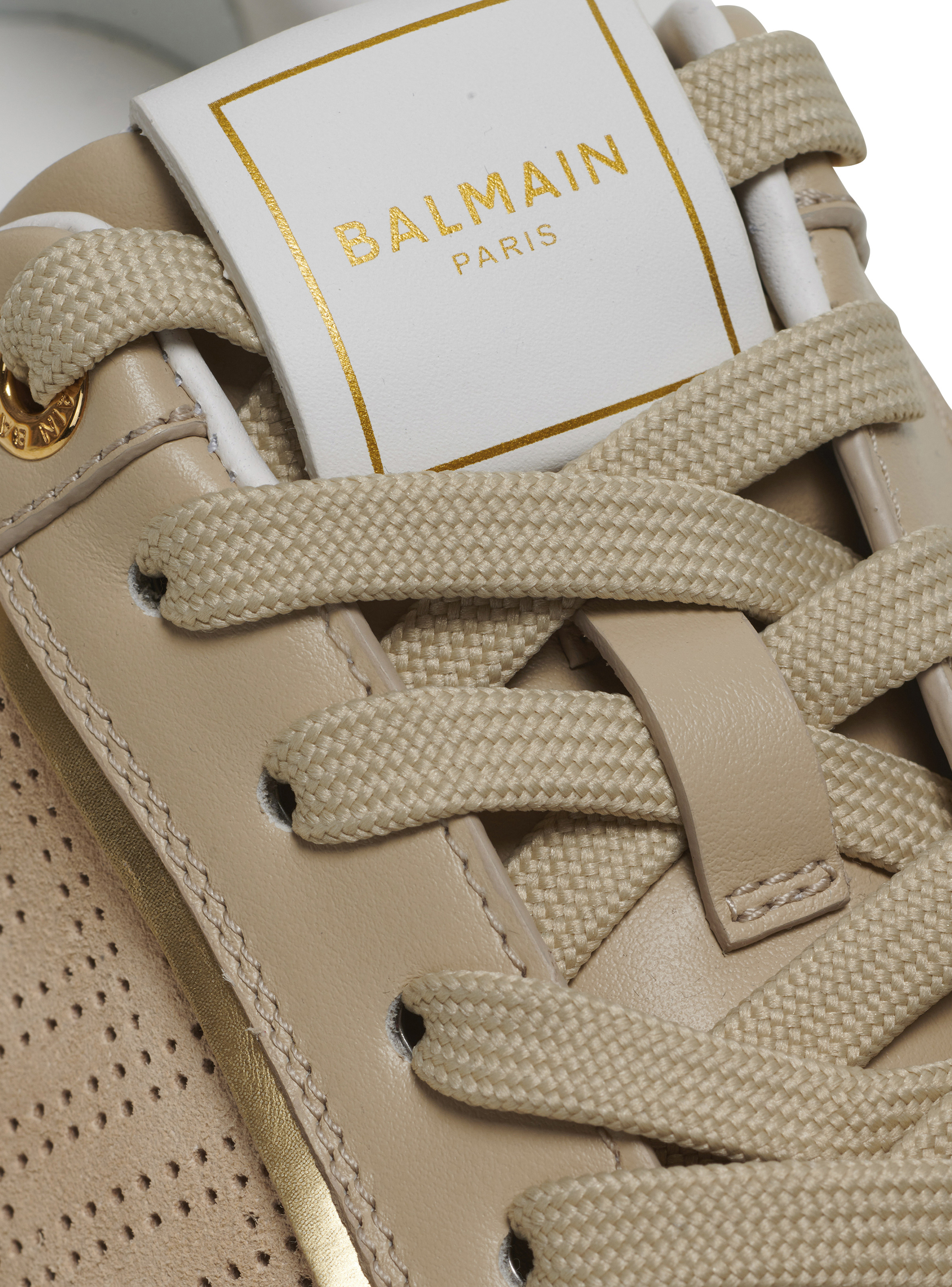 B-Court trainers in perforated monogrammed leather - 6