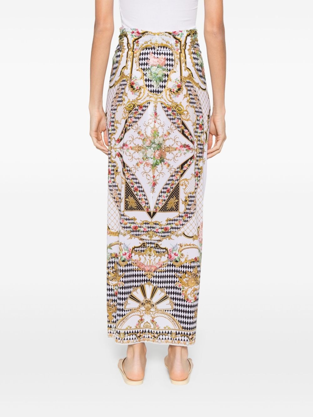 Rococo midi skirt - 4