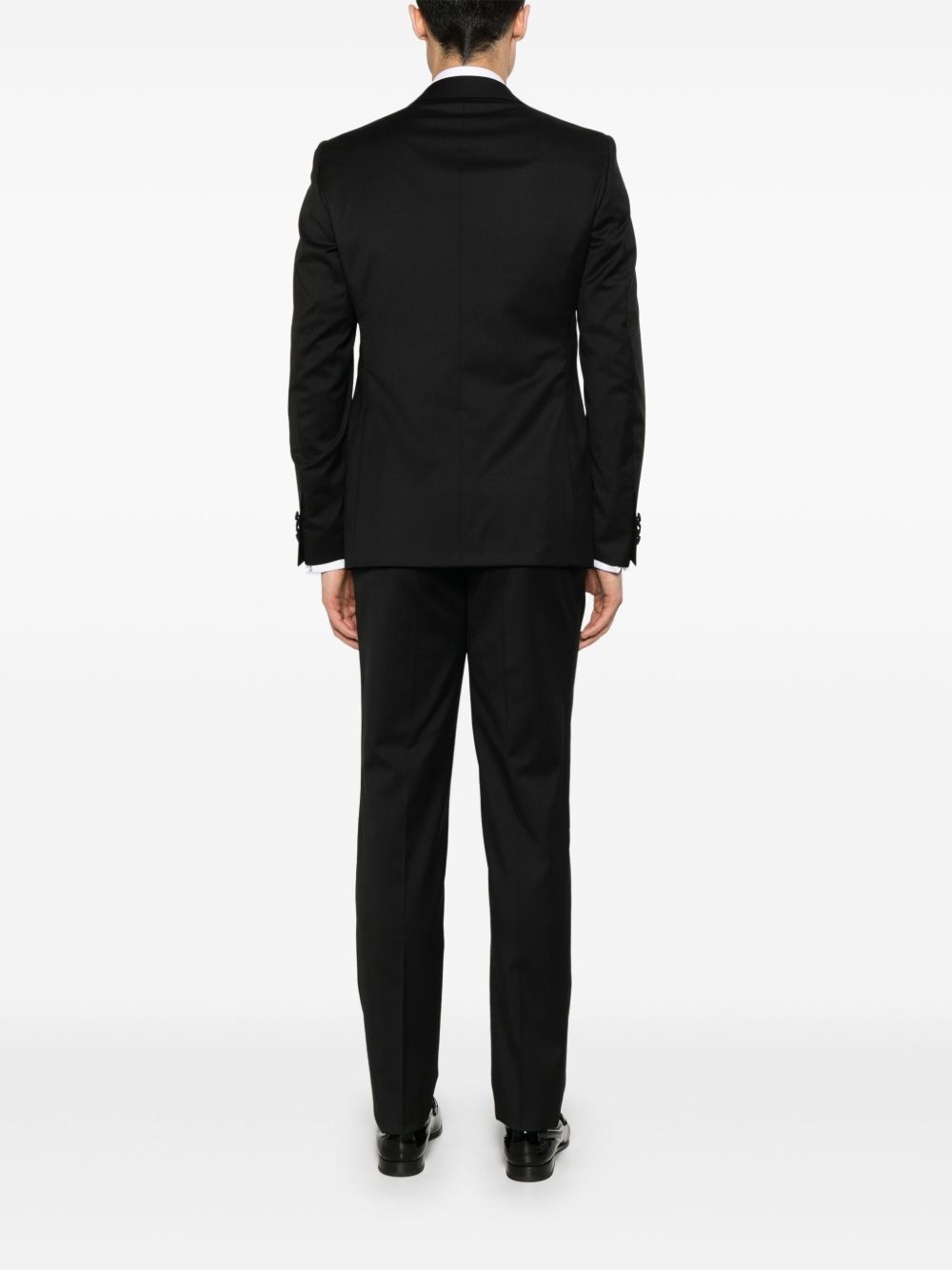 crystal-embellished dinner suit - 3