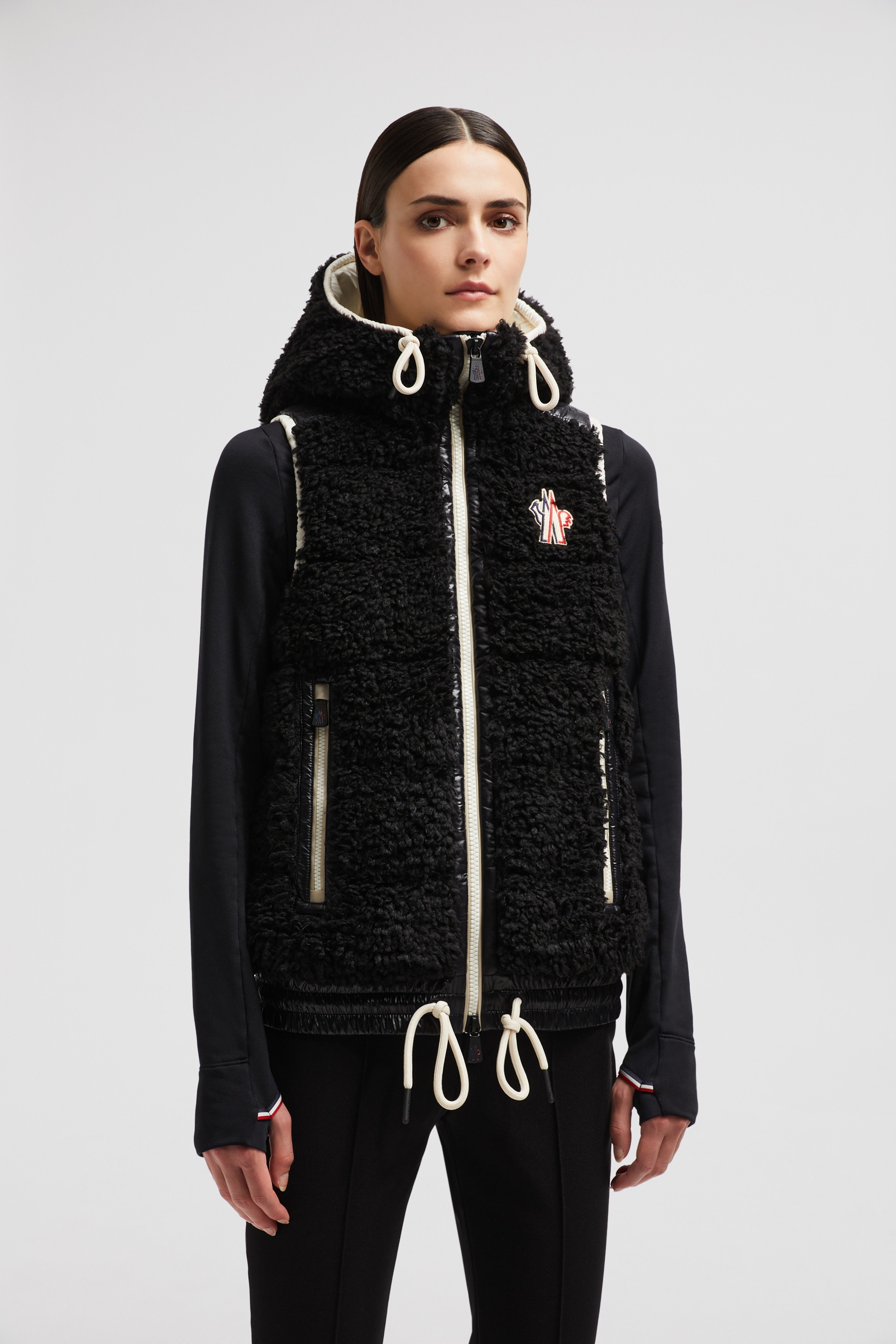Padded Teddy Zip-Up Vest - 3