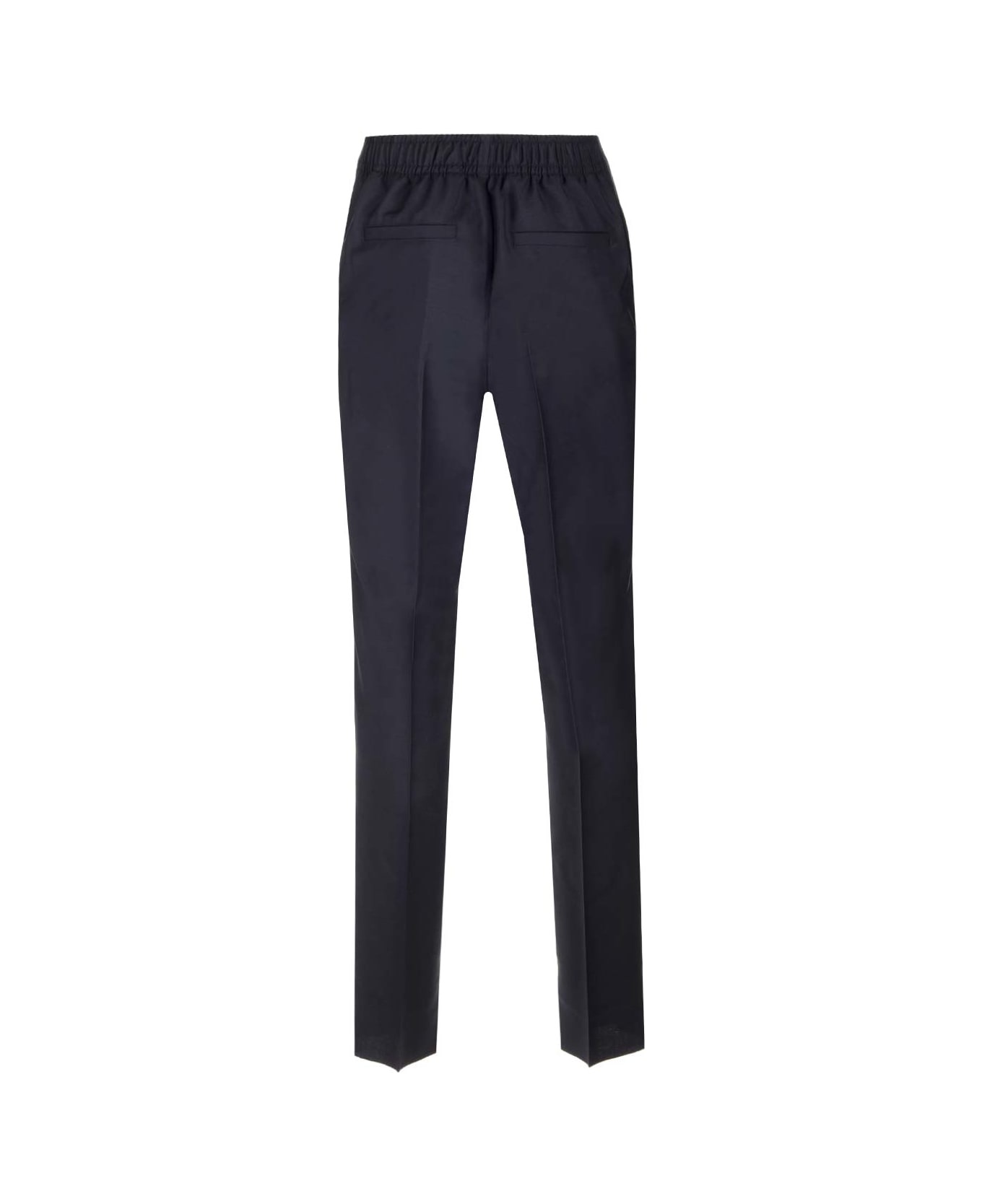 Wool Blend Trousers - 2