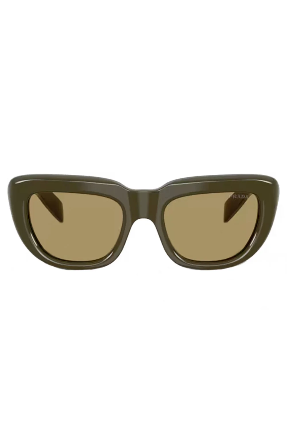 Square Cat Eye Sunglasses - Laurel Green Olive - 1