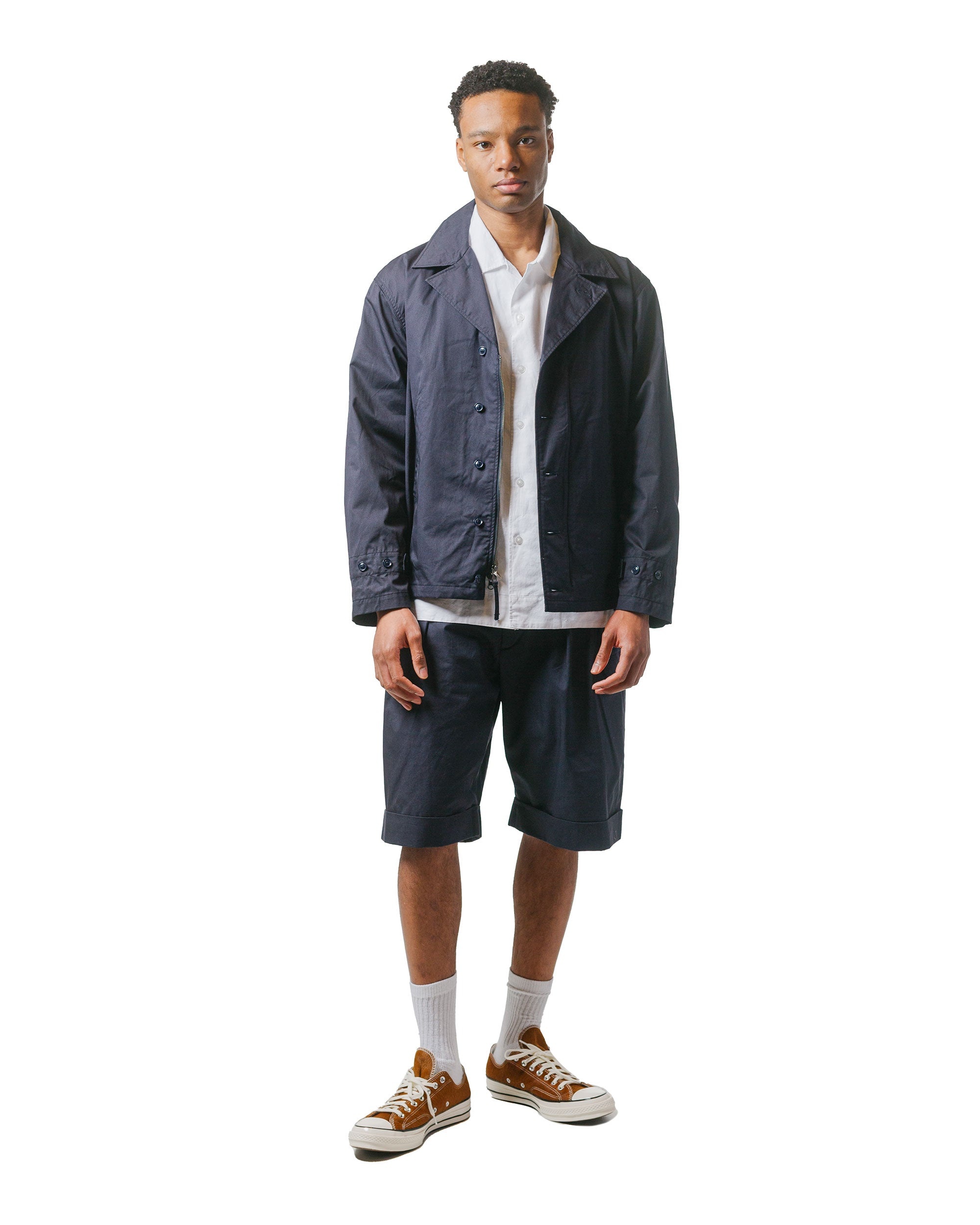 Gurkha Short Dark Navy Highcount Twill - 4