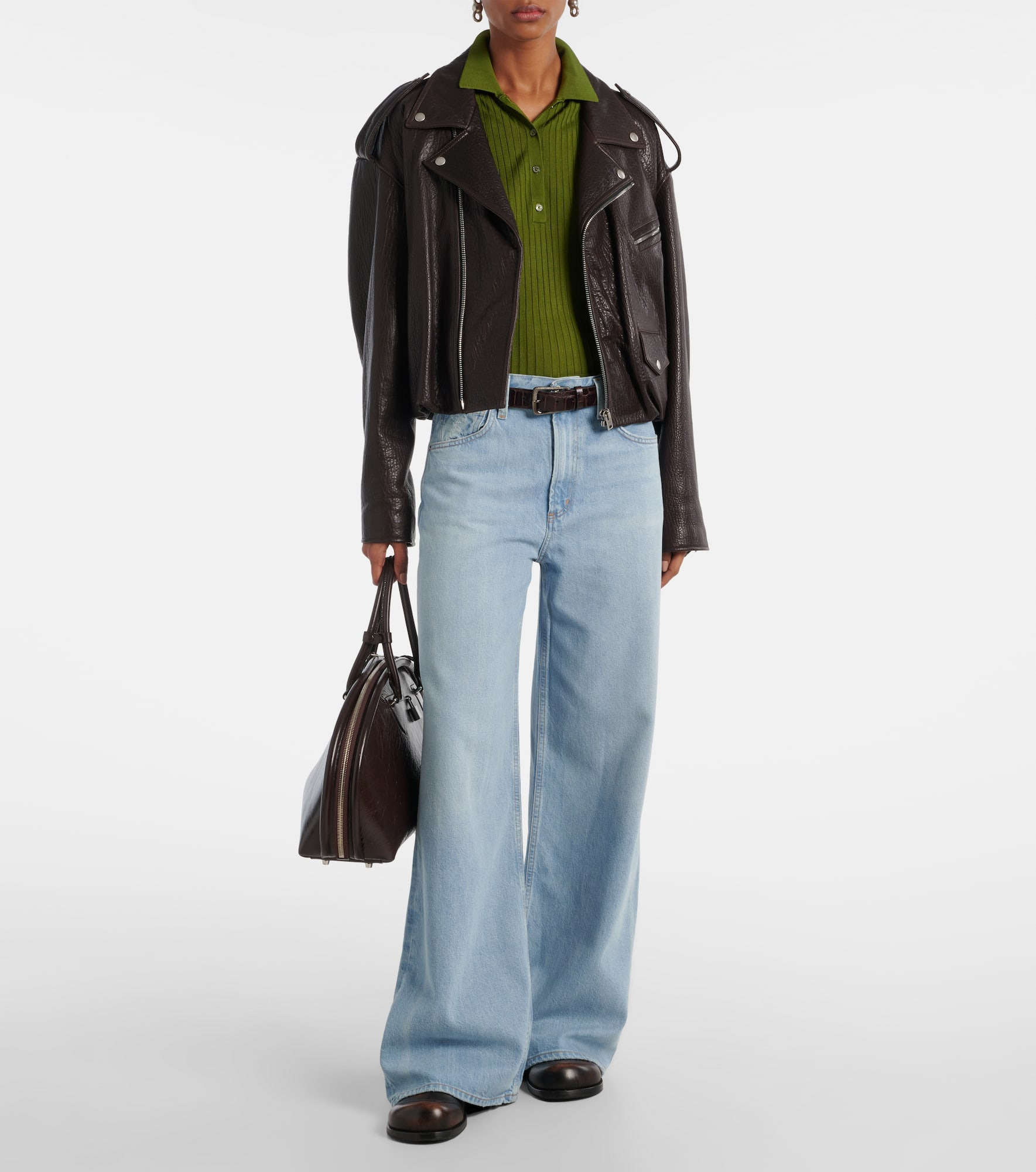 Paloma mid-rise wide-leg jeans - 2
