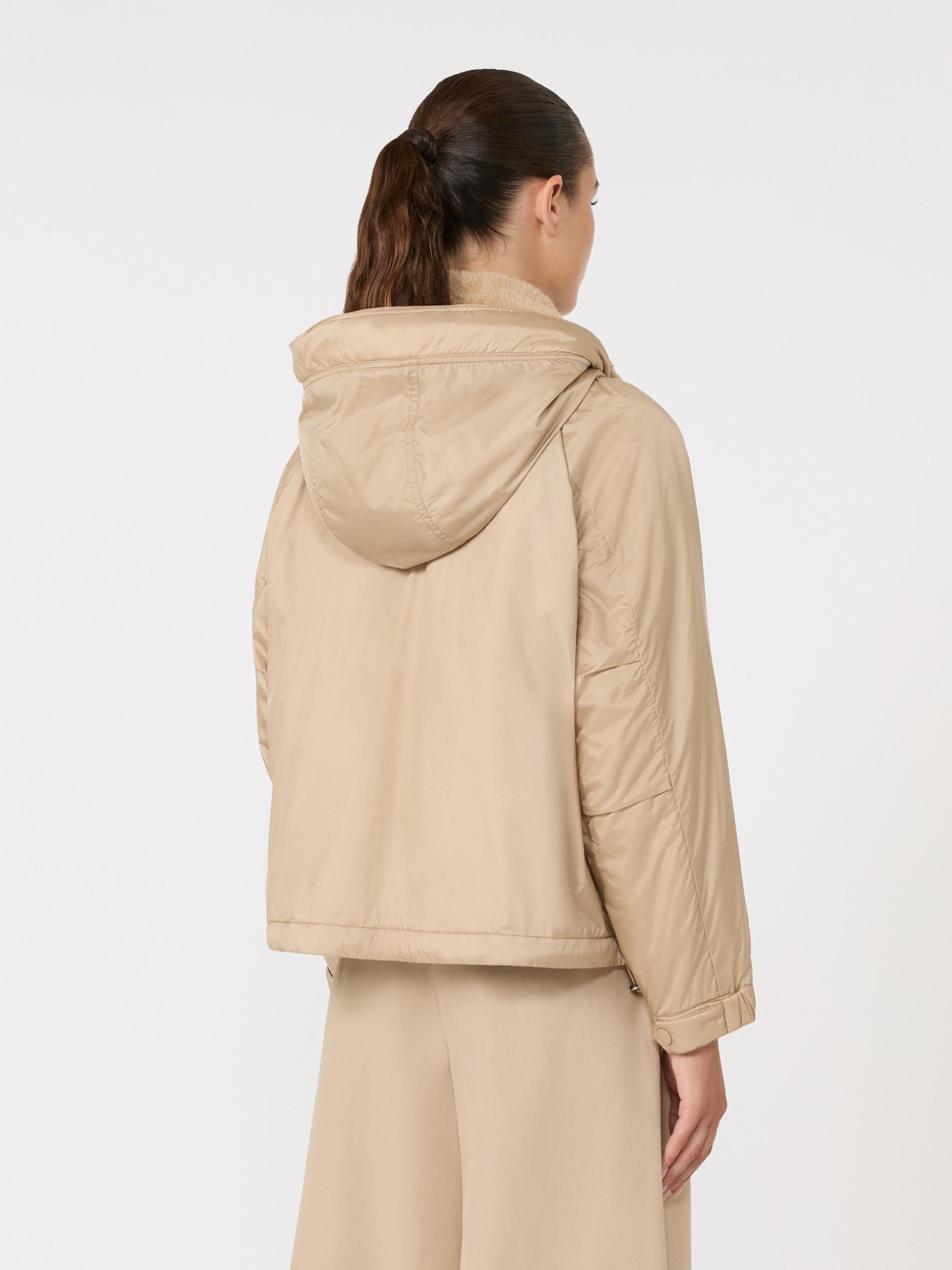 ARLES Reversible water-repellent canvas windbreaker - 4