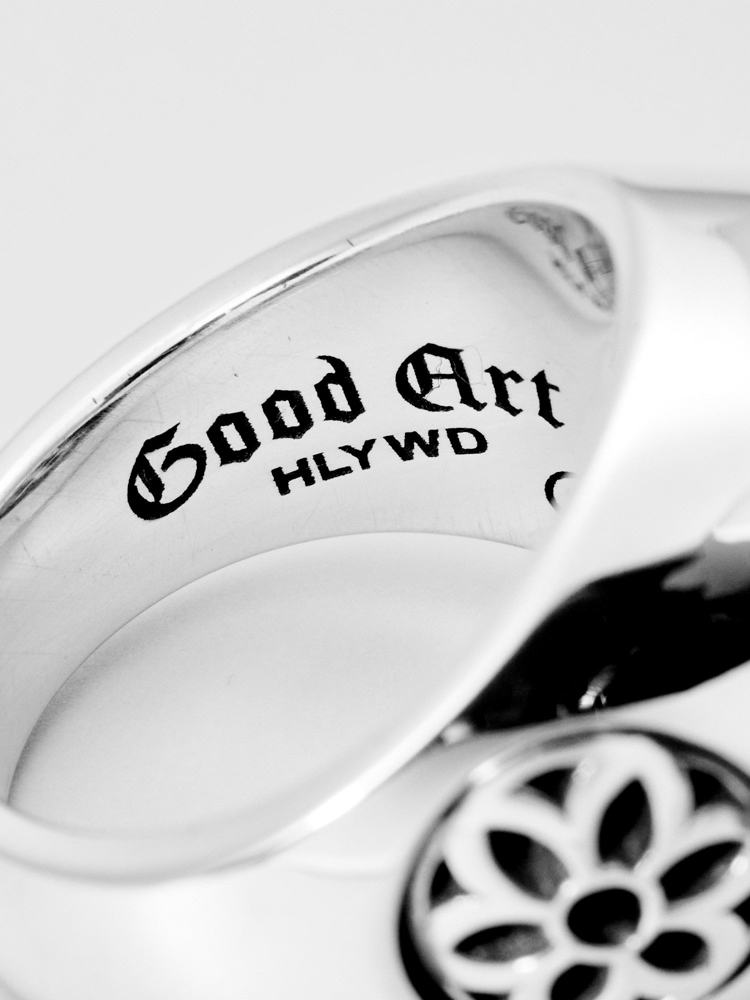Medium Club Ring in Sterling Sliver - 5