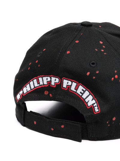 PHILIPP PLEIN logo patch baseball cap outlook