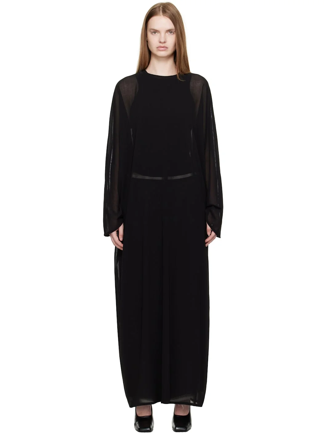 Black Epione Maxi Dress - 1