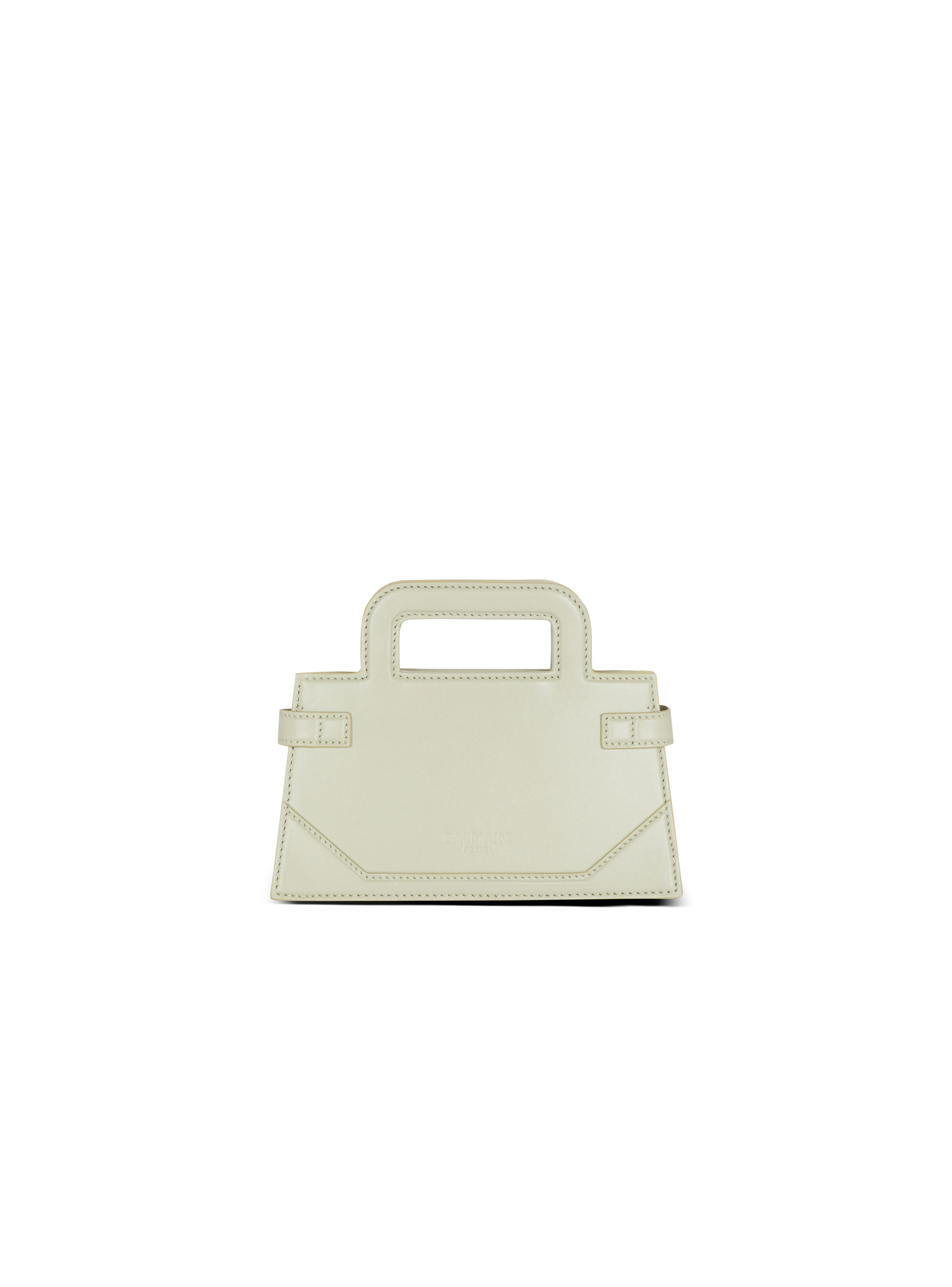 Small B-Buzz Top Handle bag in calfskin - 4