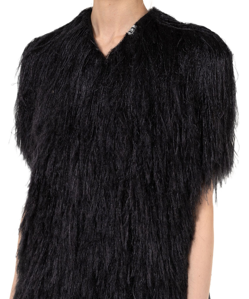 Shaggy Fringe Knit Vest 8