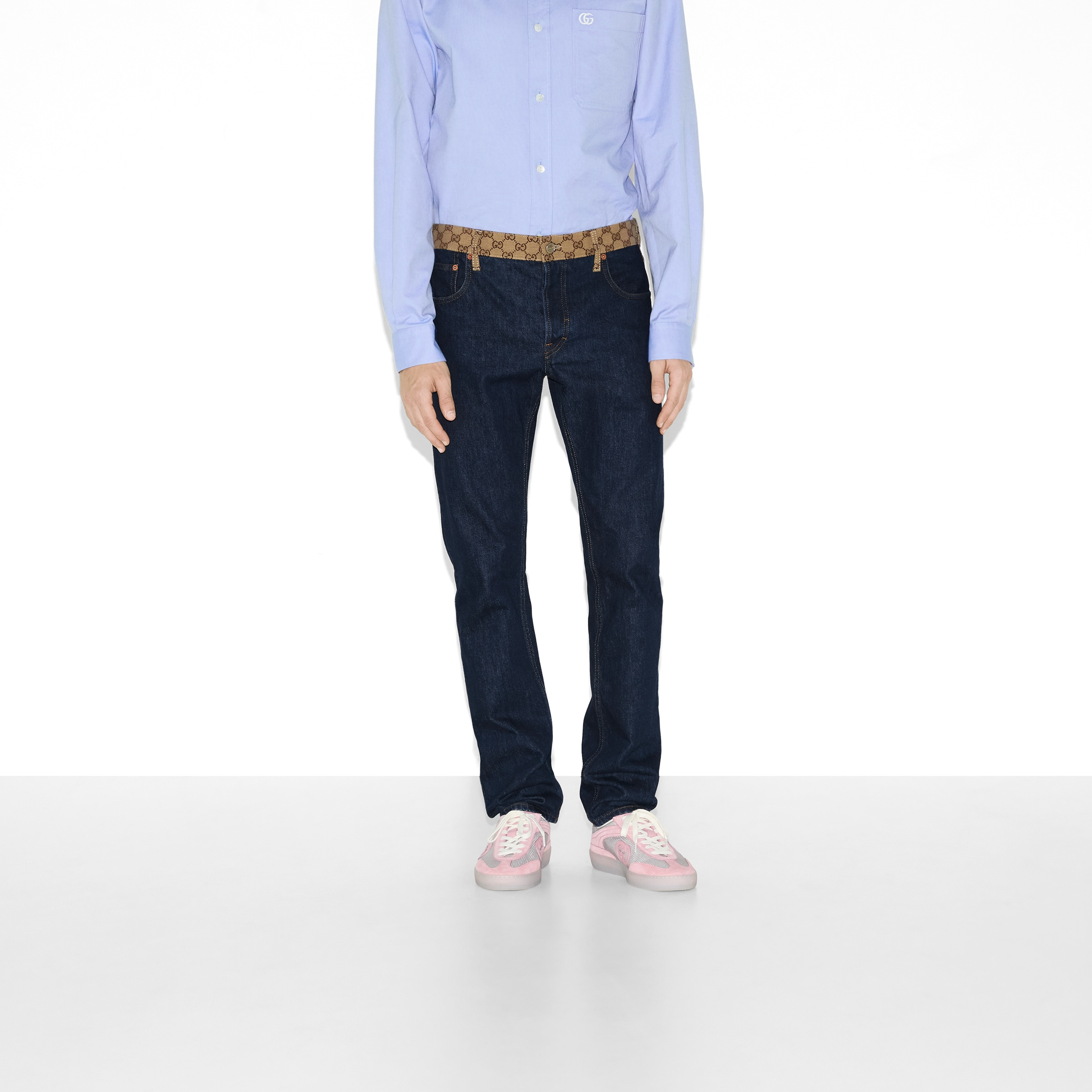 Tapered denim pant - 3