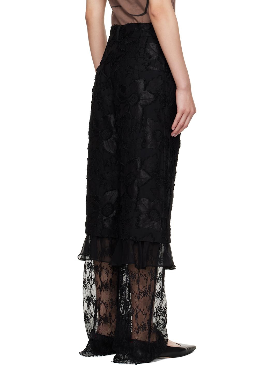 Black Geranium Trousers - 3