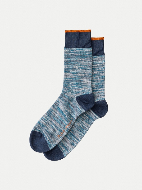 Rasmusson Multi Yarn Socks Blue - 1