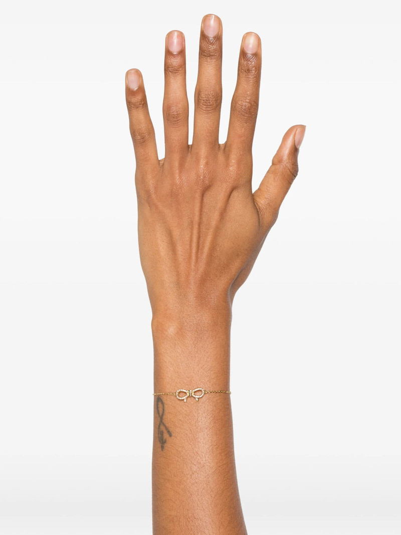 Ferragamo Vara Bow Crystal-embellished Bracelet 3