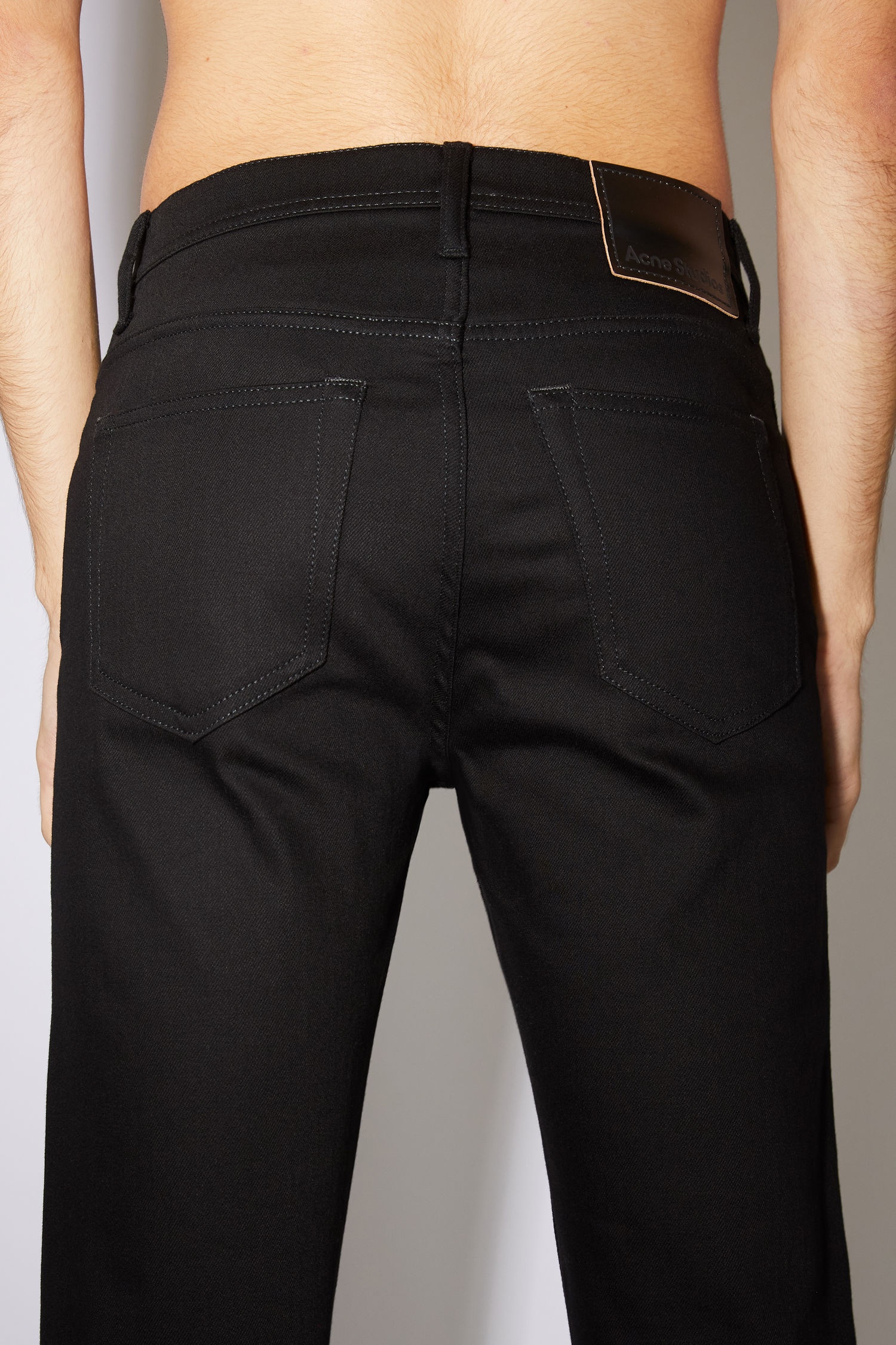 Slim tapered jeans - Stay black - 7