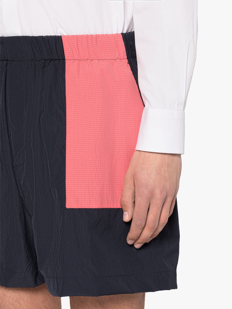 CAPTAIN NAVY SEERSUCKER SHORTS 6