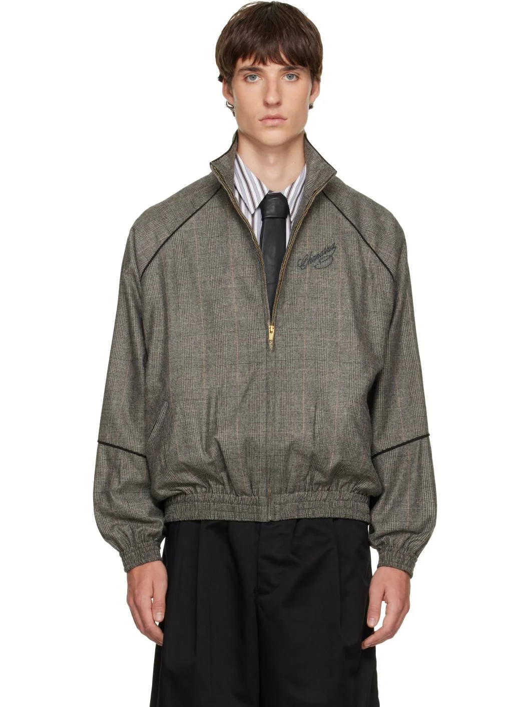 Gray Ruff Rider Track Jacket - 1