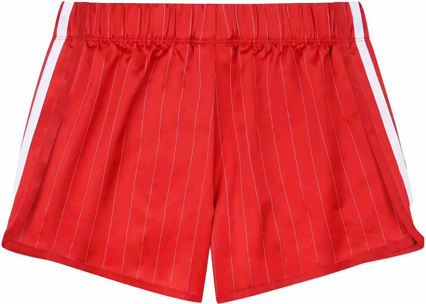 adidas x Sporty & Rich Track Short Sports Red/White - 2