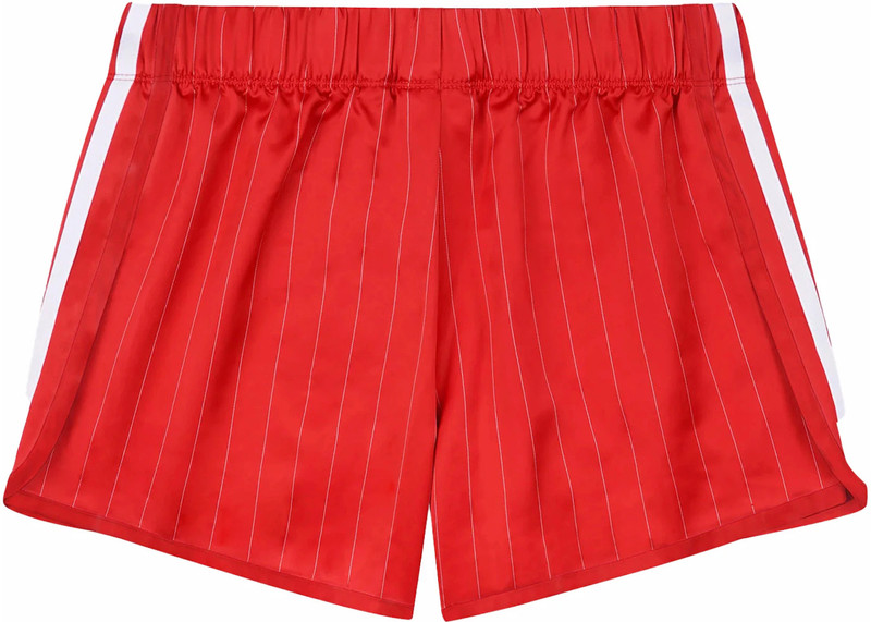 adidas adidas x Sporty & Rich Track Short Sports Red/White outlook
