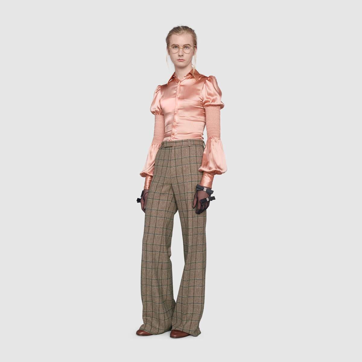 Prince of Wales wool pant - 2