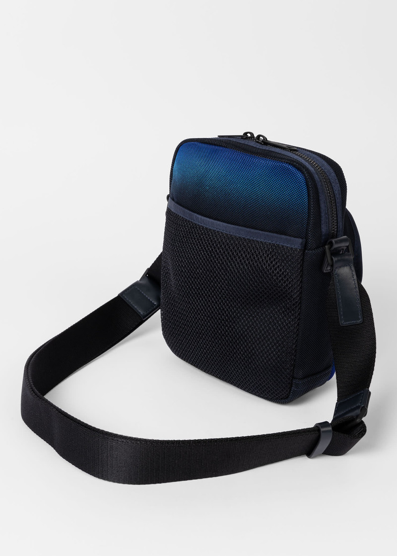Paul Smith Navy 'Glow Polka' Flight Bag outlook