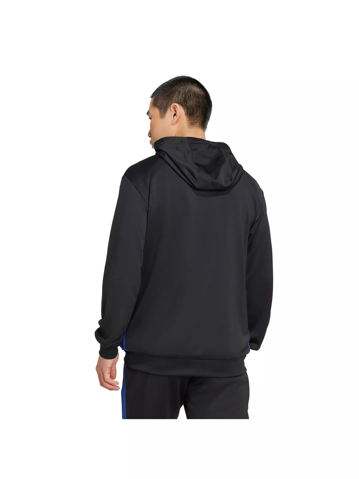 Men's Tiro 25 Essentials Sweat Hoodie -Black - 2
