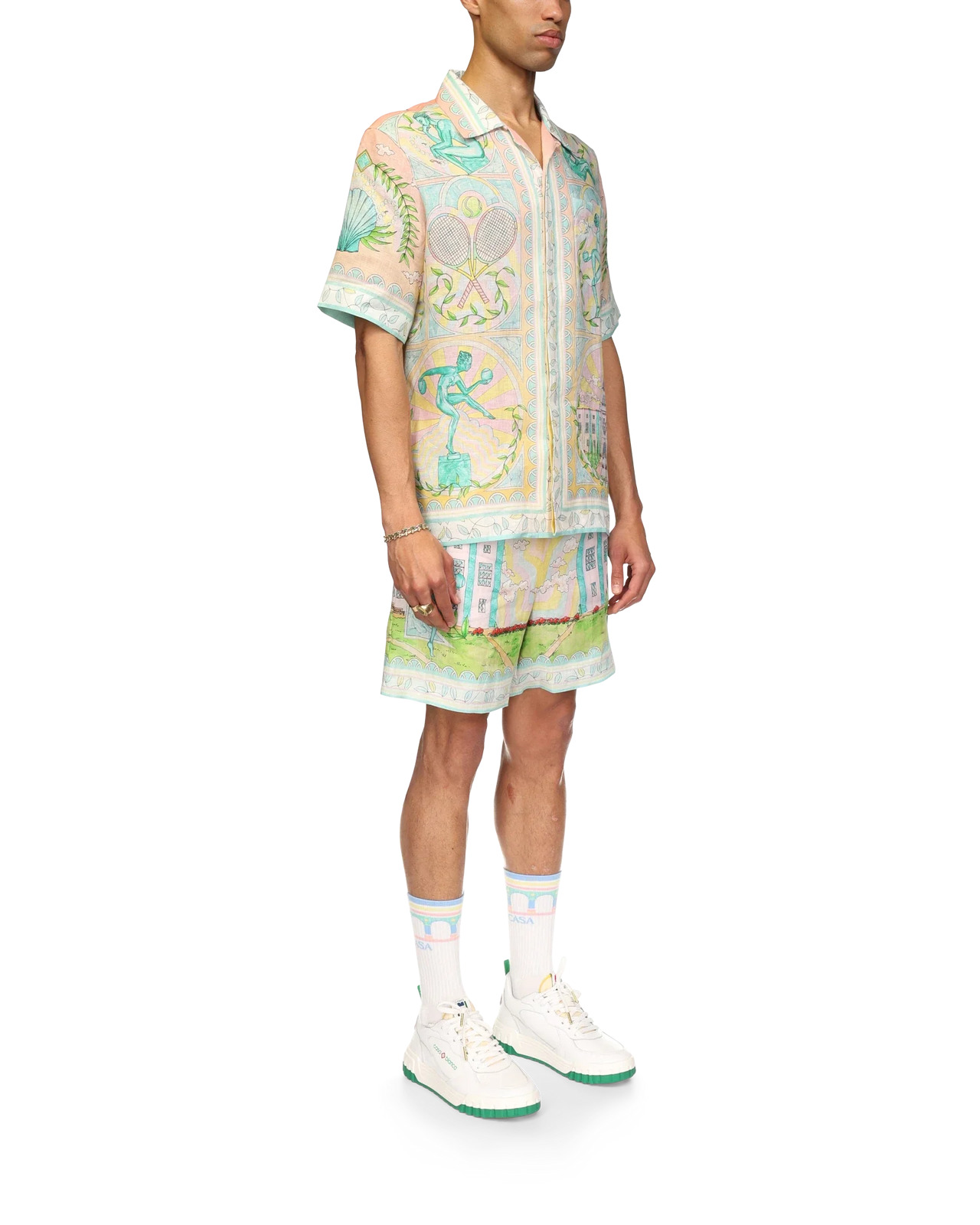 Vase Linen Shirt | Casablanca Paris - 5