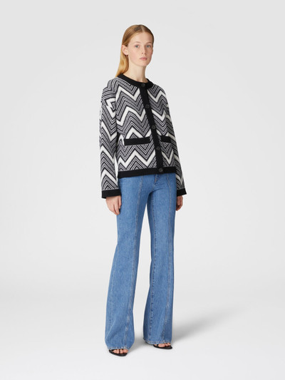 Missoni Chevron wool jacket outlook