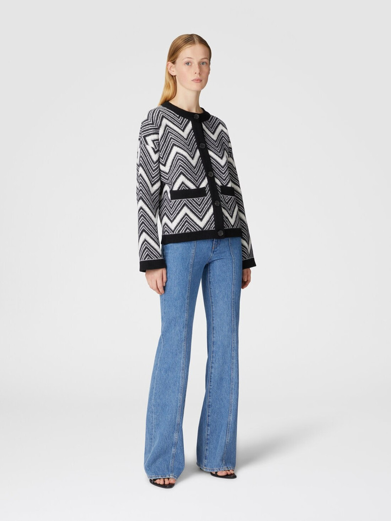 Missoni Chevron wool jacket outlook