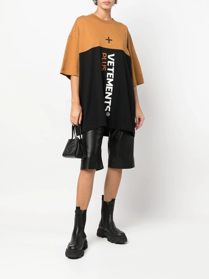 battery logo cotton T-shirt 3