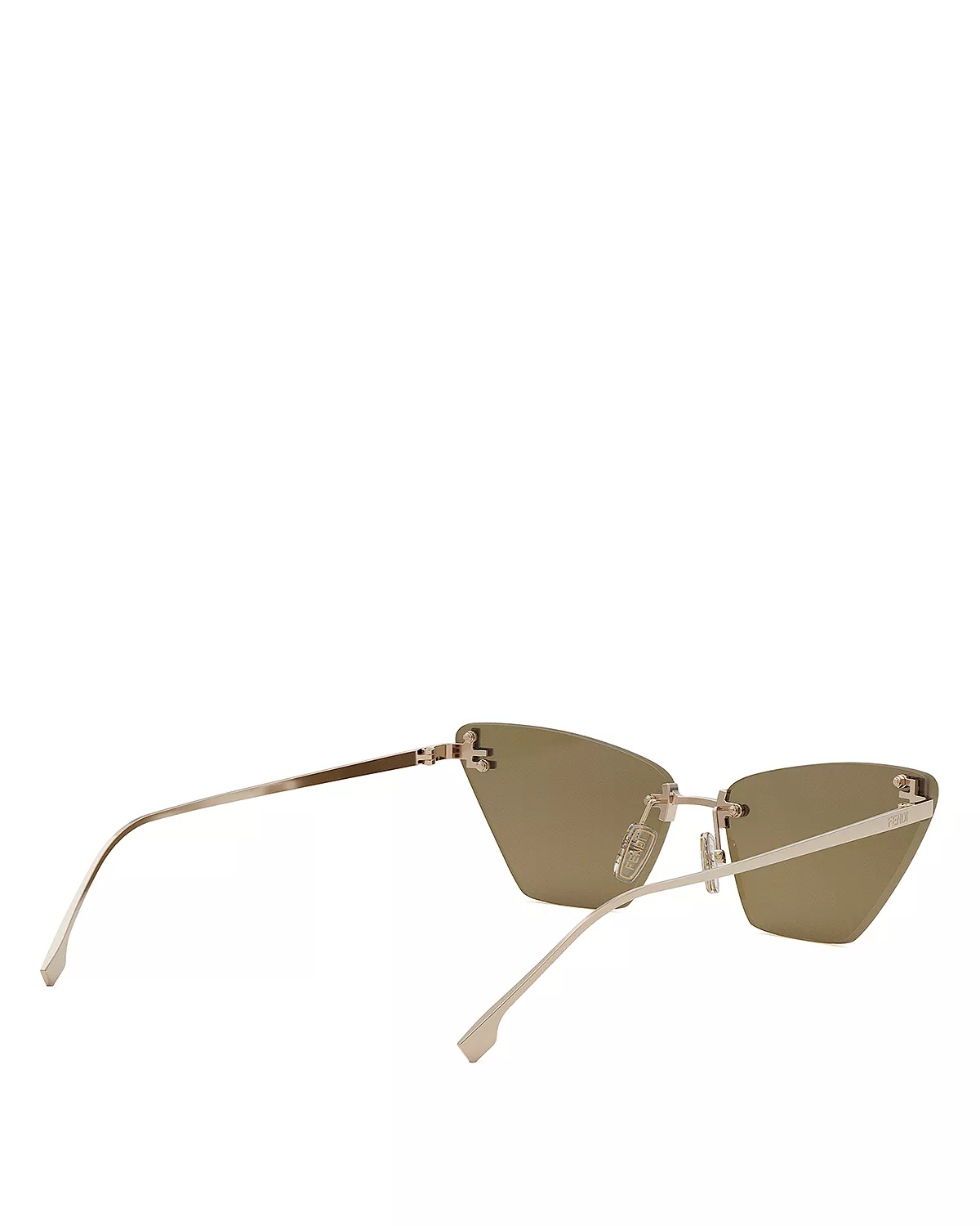 Metal First Crystal Cat Eye Sunglasses, 57mm - 6