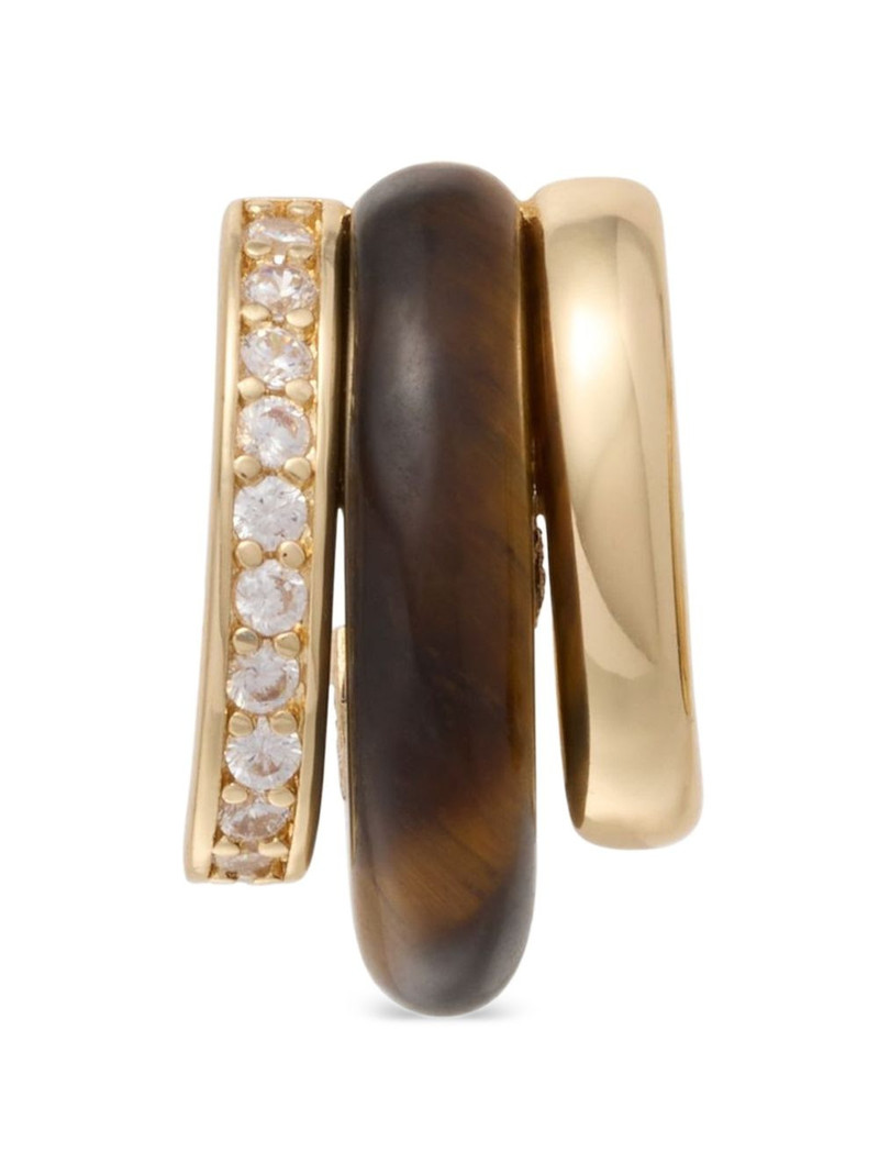 ROXANNE ASSOULIN The Stone huggie earrings outlook