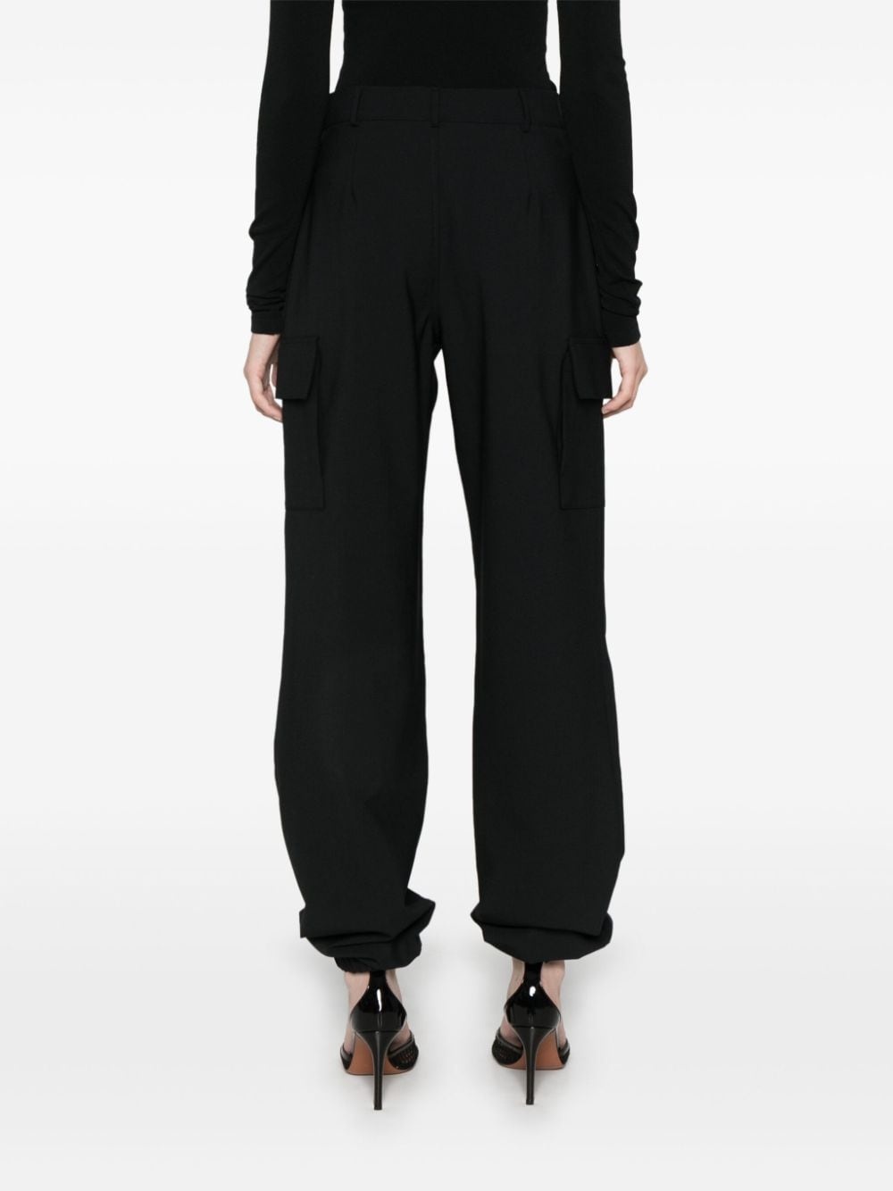 tapered cargo trousers - 4