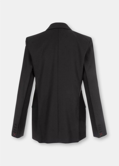 Victoria Beckham Black Waist Detailed Jacket outlook