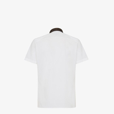 FENDI White cotton shirt outlook