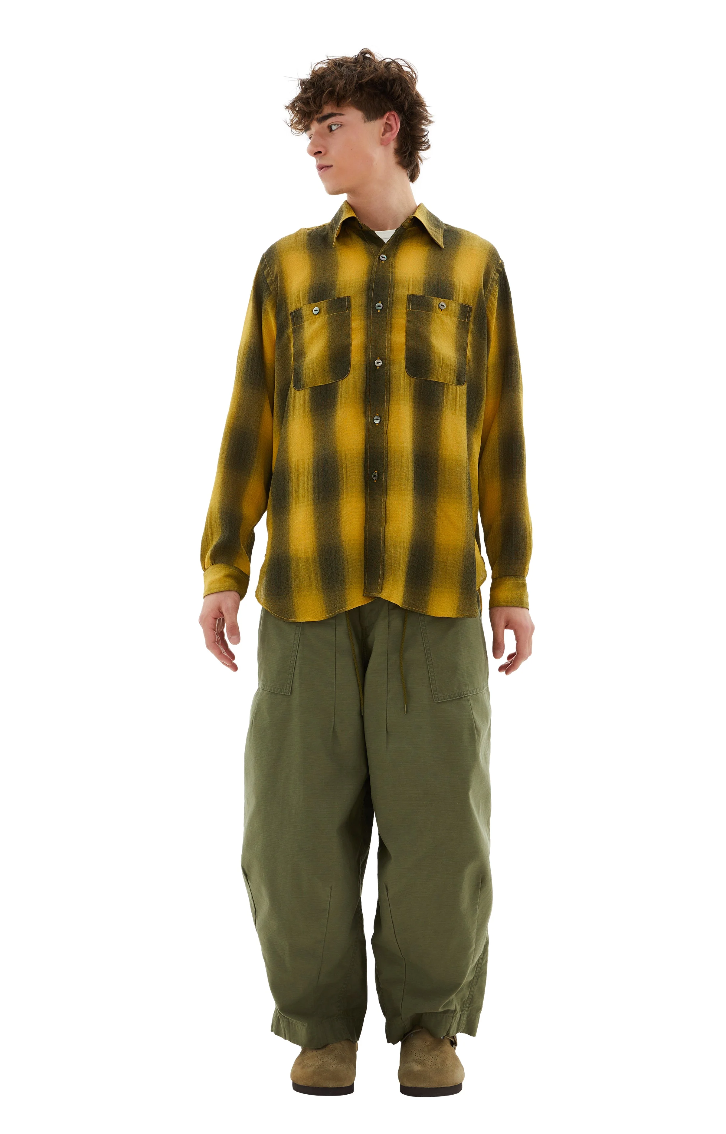 NEEDLES WORK SHIRT - 1