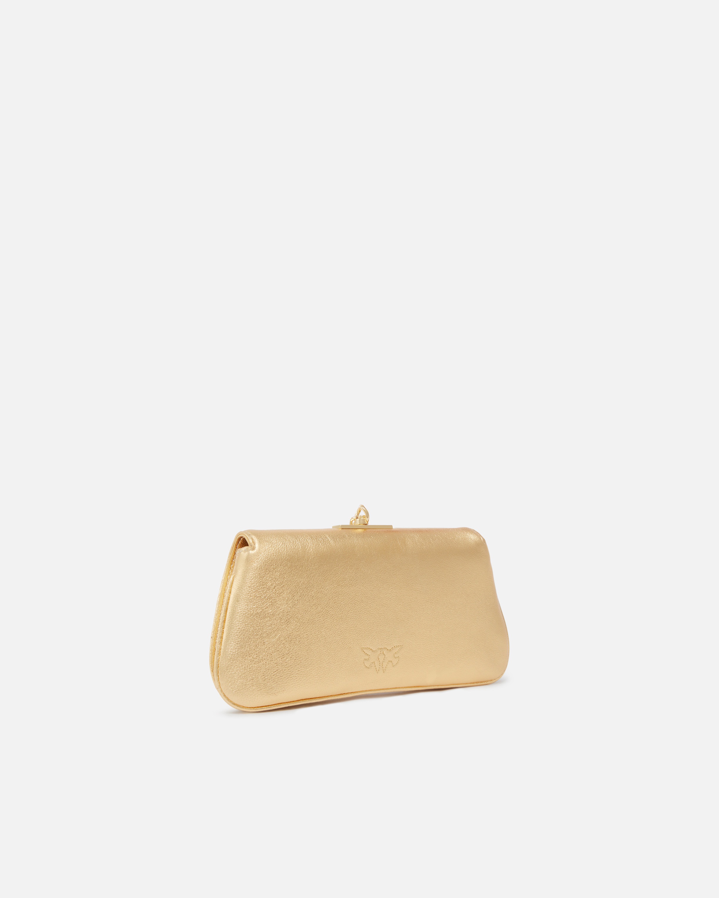 LAMINATED CLUTCH WITH GOLDEN BRACELET - 2