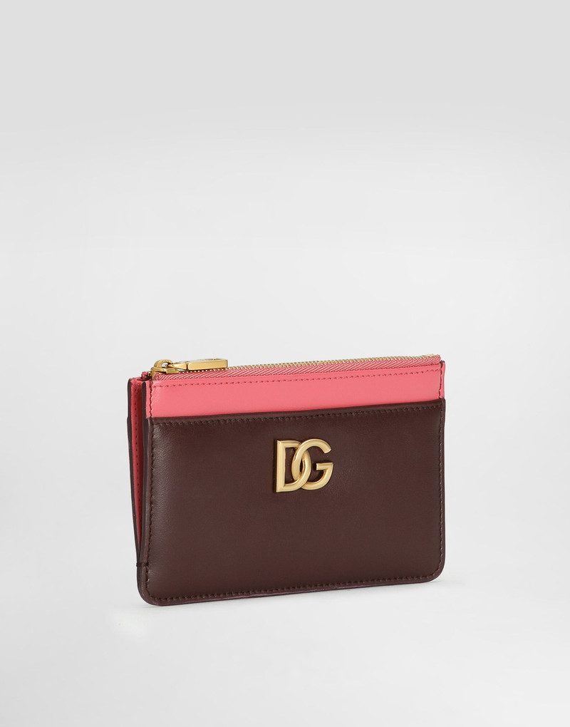 Dolce & Gabbana Calfskin card holder with DG logo outlook